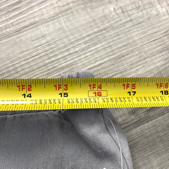 NWT Kirious 100% Cotton Light Gray Tiered Mini Skirt - Picture 5 of 6